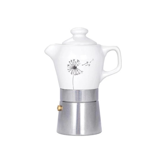 Szarvasi 'édes kettes' kávéfőző 2 személyes, porcelán