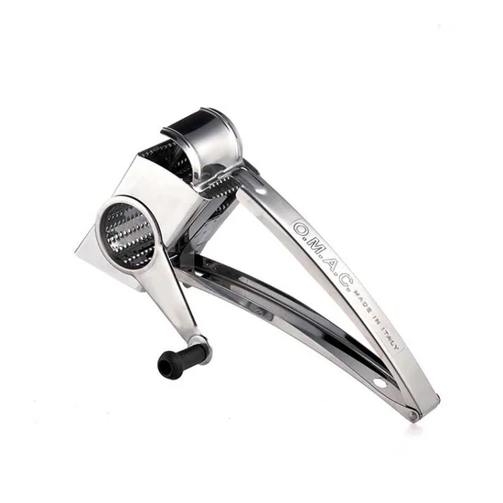 Sajtdaráló tekerős (la grattugia) rozsdamentes