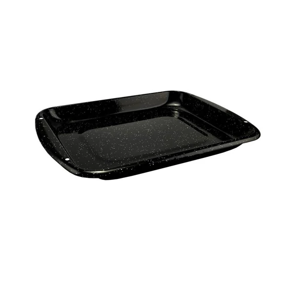 Zománcozott tepsi 41, 8*32, 5 cm fekete