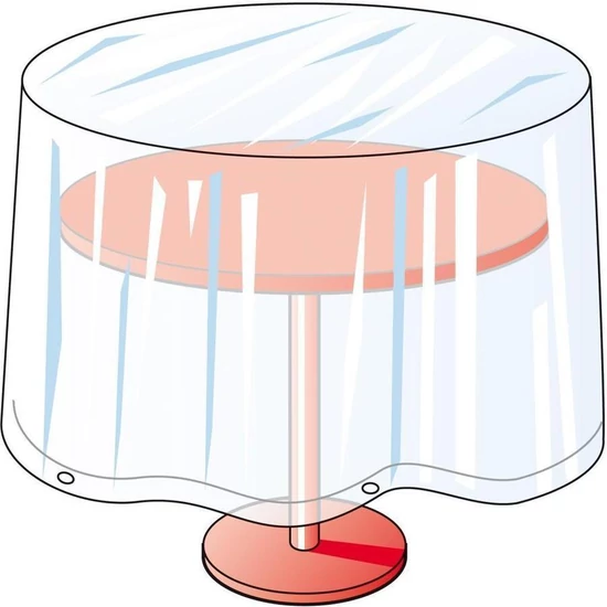Kertiasztal-huzat kerek 100 cm 14307-l