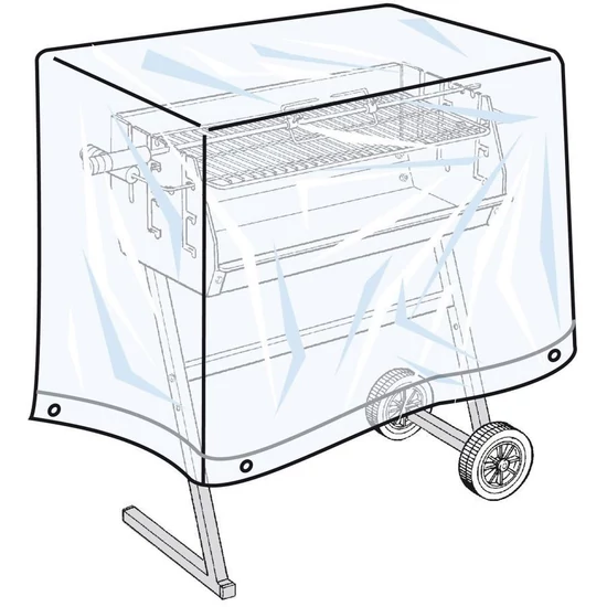 Landmann grillhuzat szögletes 100*90*60 cm 70221-l