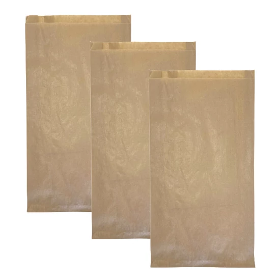 Barna papírtasak 2 kg-os 230 + 60 x 450 mm