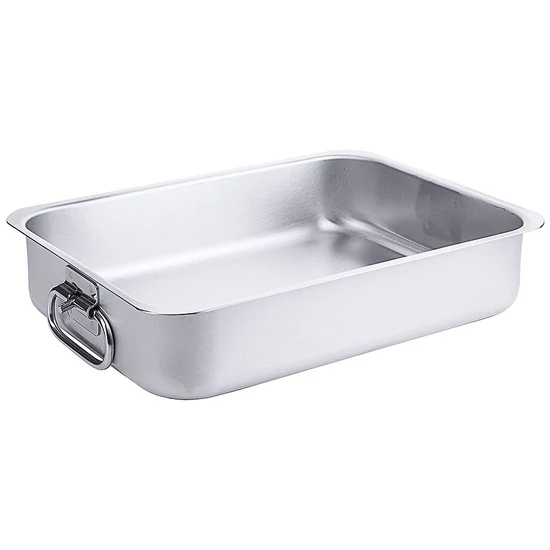 Tepsi rozsdamentes acélból, 141-es széria - 6 L, 36,5 x 27 x 7,5 cm