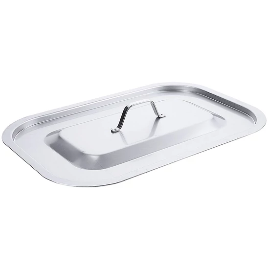 Tepsifedő a 141-es szériaszámú a 9 L-es rozsdamentes tepsire, 42 x 28,5 cm