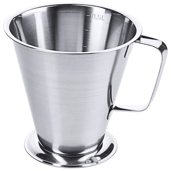 Mérőedény 0,5 L, mérték jeles, 551-es széria
