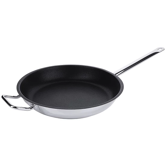 Bocuse serpenyő rozsdamentes acélból tapadásmentes bevonattal 36 cm * INDUKCIÓS *