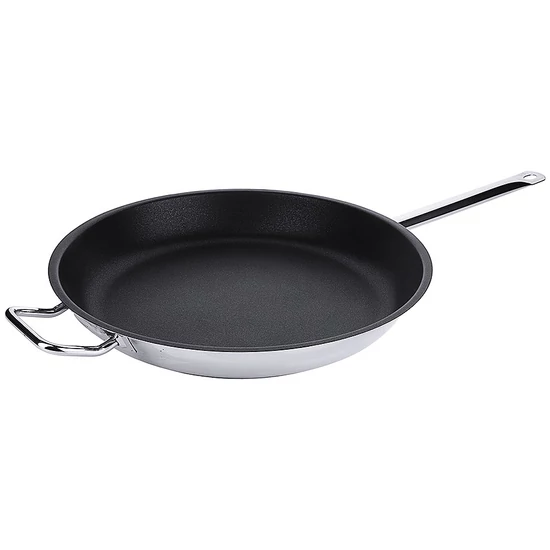 Bocuse serpenyő rozsdamentes acélból tapadásmentes bevonattal 40 cm * INDUKCIÓS *