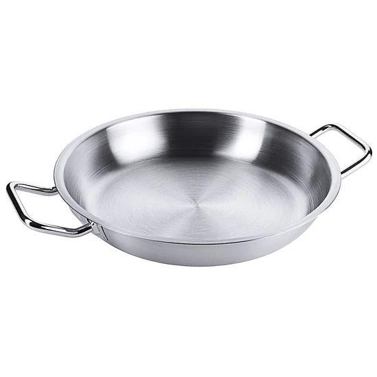 Kétfülű serpenyő rozsdamentes acélból - 32 cm - 4,7 L
