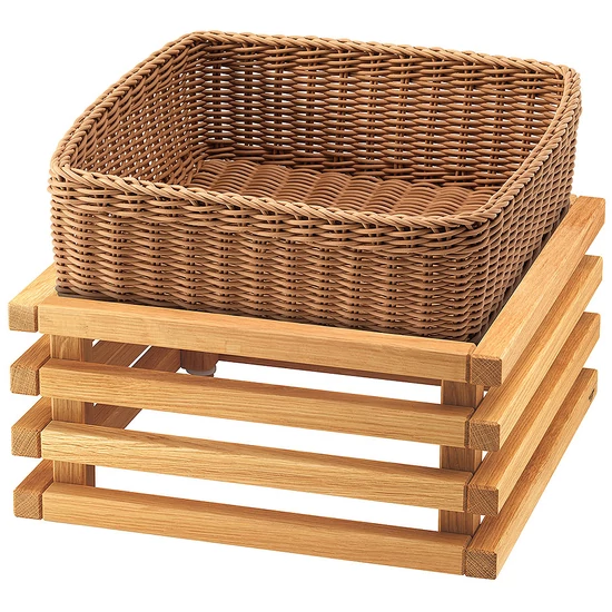 Frilich Raiser Oak magas péksütemény kínáló állvány - MOSHATÓ