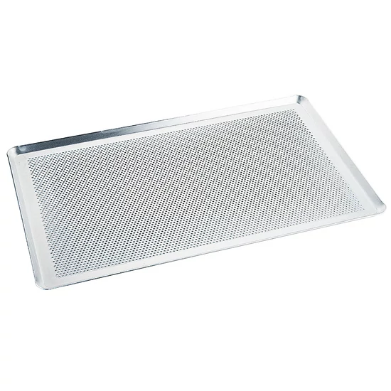 Perforált sütőlemez alumíniumból, 4725-ös széria - 53 x 32,5 cm