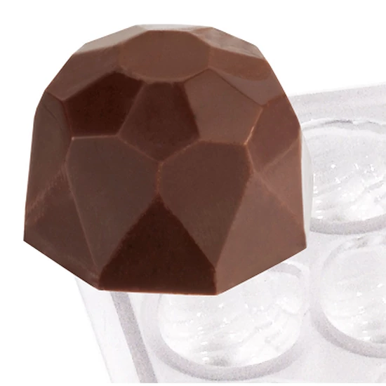 Bonbon öntőforma 21 db-os, gyémánt forma
