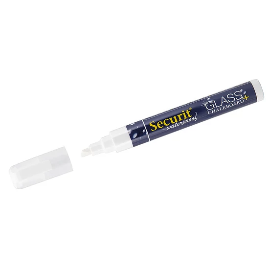 Vízálló táblafilctoll, fehér 2-6 mm