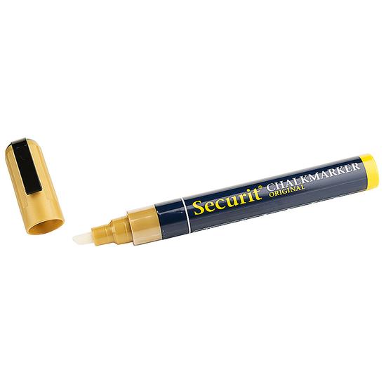 Tábla filctoll, nem vízálló 2 x 5 mm - arany