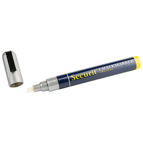 Nem vízálló táblafilctoll, ezüst 2-5 mm