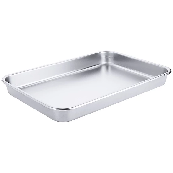 Tepsi rozsdamentes acélból, 7755-ös széria - 6 L, 45 x 30 x 5 cm