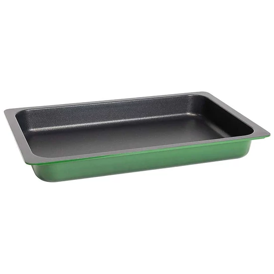 AluChef® öntött alumíniumból készült GN 1/1-es edény, 65 mm mély, 8,5 L, zöld
