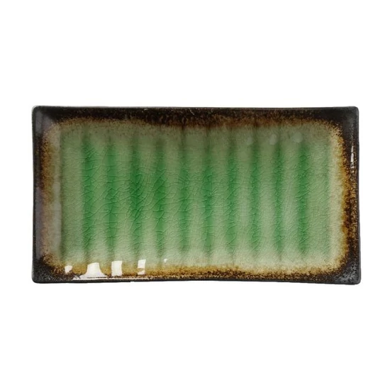 Beryl szögletes tányér 27 x 15 cm