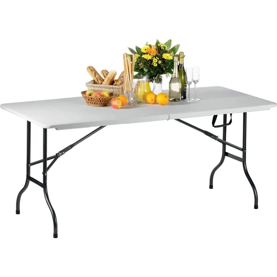 Büfé asztal összehajtható, HENDI, max. terhelés 150 kg., 1520x700x(H)740mm