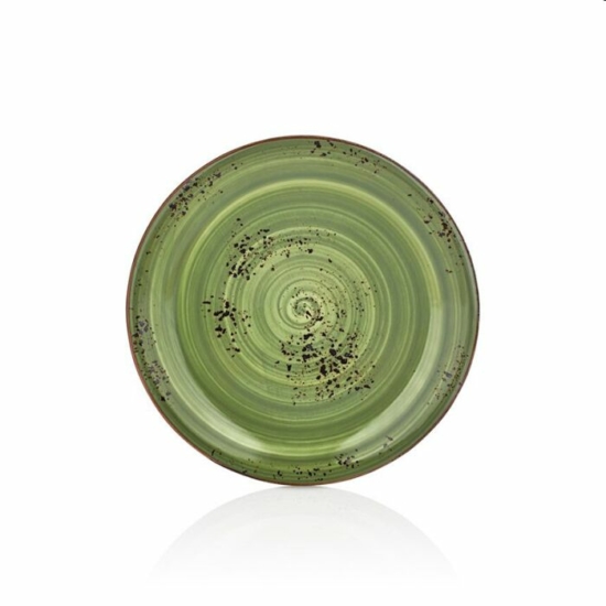 Green Harmony lapos couver tányér 15 cm