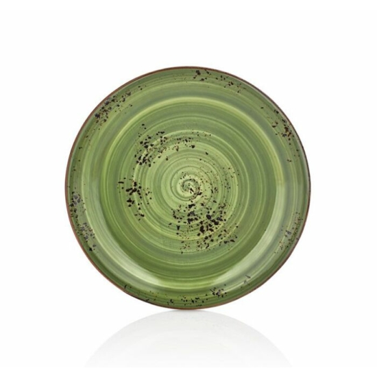 Green Harmony lapos couver tányér 17 cm