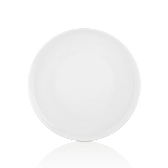 Smooth vegan terítéktányér 25 cm, fehér