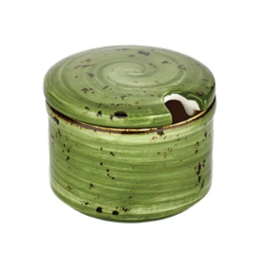 Green Harmony chilipaprika tartó fedővel, 130 cc