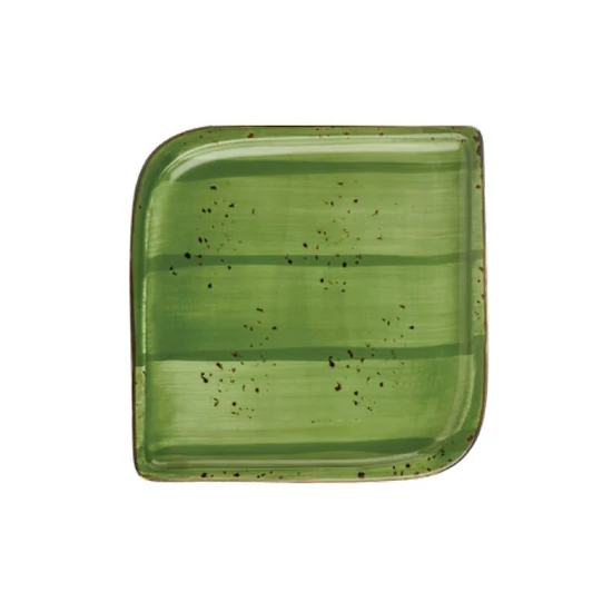 Green Harmony négyzetalakú tányér 15 x 15 cm