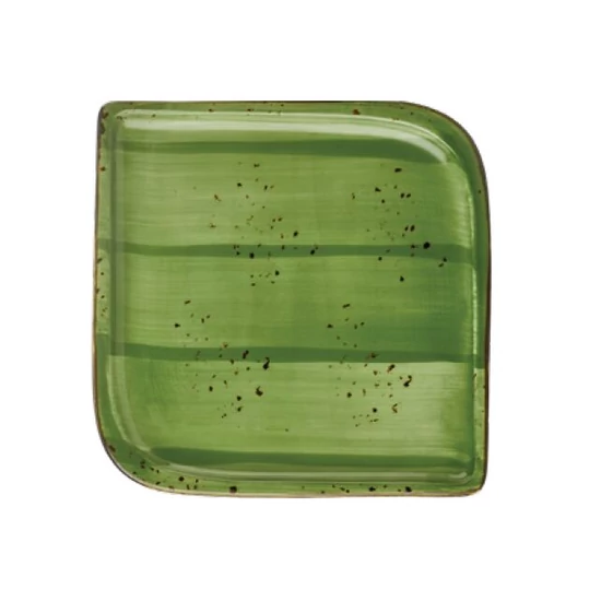 Green Harmony négyzetalakú tányér 19 x 19 cm