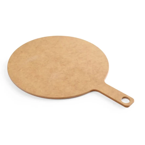 Pizza board fogantyúval, HENDI, ø305x(H)6mm
