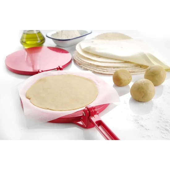 Tortilla prés, HENDI, Piros, 685x250x(H)200mm
