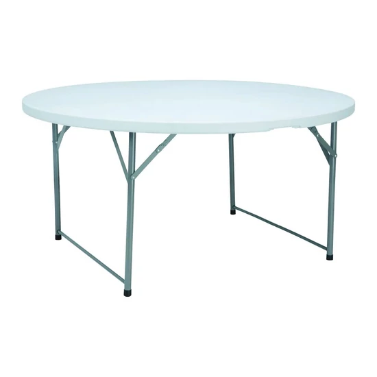 Büfé asztal kerek összehajtható, HENDI, ø1500x(H)740mm