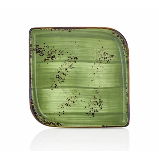 Green Harmony négyzetalakú tányér 15 x 15 cm