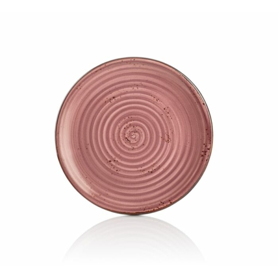 Pink Harmony lapos couver tányér 15 cm