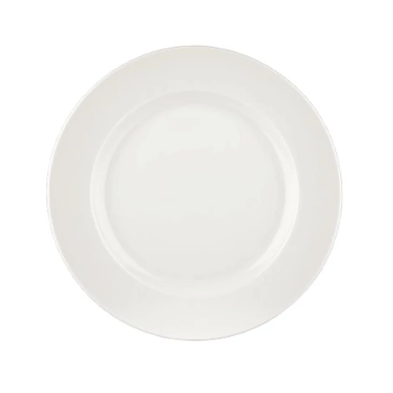 By bone fehér lapos terítéktányér 24 cm