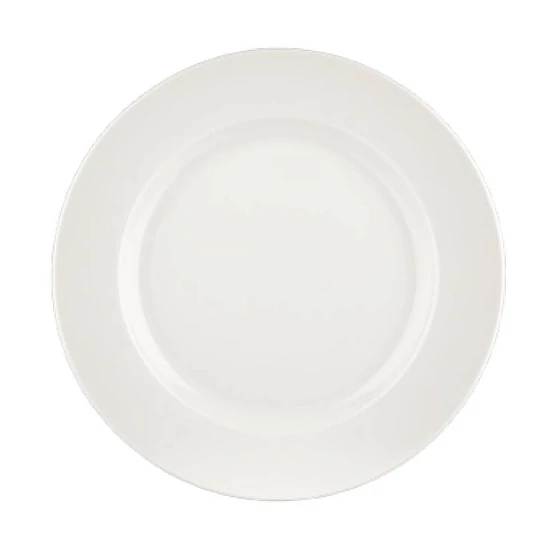 By bone fehér lapos terítéktányér 27 cm