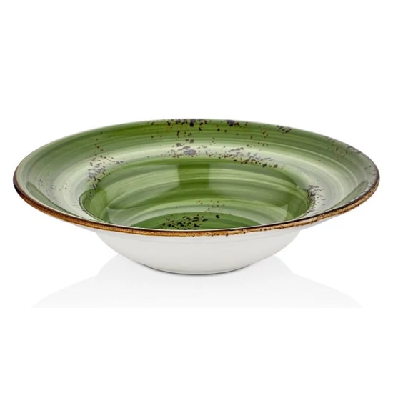 Green Harmony mélytányér 27 cm