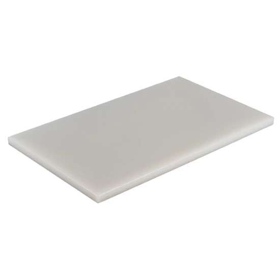 Vágólap műanyag GN 1/1, 53x32,5x2 cm, PE, HACCP, fehér