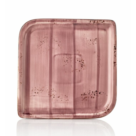 Pink Harmony négyzetalakú tányér 22 x 22 cm