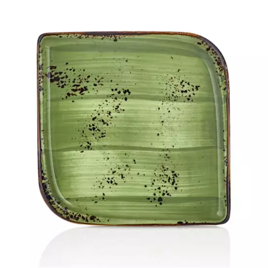Green Harmony négyzetalakú tányér 22 x 22 cm