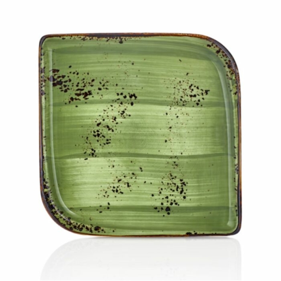 Green Harmony négyzetalakú tányér 27 x 27 cm