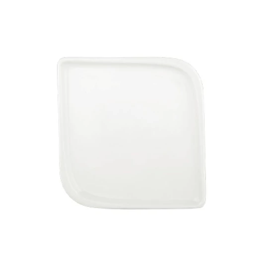 Arel fehérszínű porcelán négyzetalakú tányér 15 x 15 cm