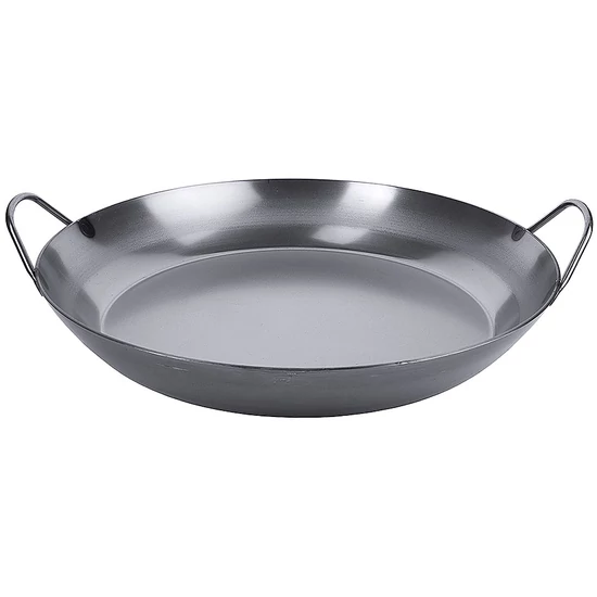 Kovácsolt kékacélból készült paella serpenyő 40 cm