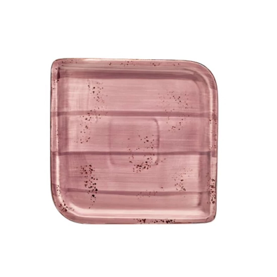 Pink Harmony négyzetalakú tányér 19 x 19 cm