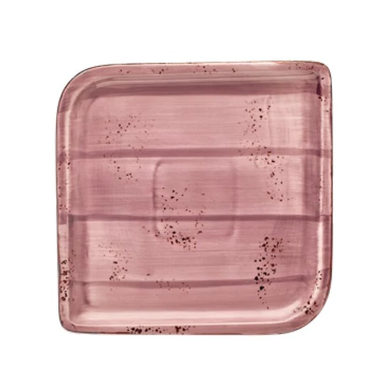 Pink Harmony négyzetalakú tányér 22 x 22 cm