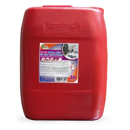 Cívis ipari gépi és kézi tisztítószer 20 L