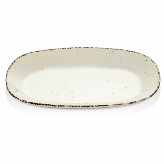 Opal ovális vegan tányér 26 x 15 cm