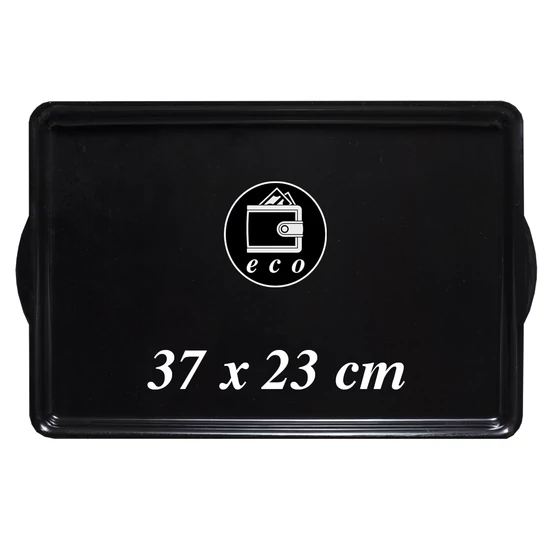 ECO önkiszolgáló tálca 37 x 23 cm * fekete