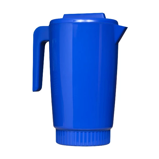 Menza kancsó, fedővel 2 L, kék