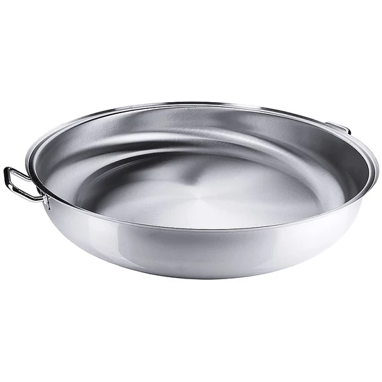 Kétfülű serpenyő rozsdamentes acélból - 80 cm - 36 L