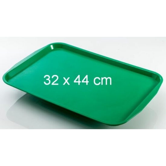 ABS önkiszolgáló tálca 32 x 44 cm * zöld *